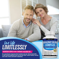 Toplux Magnesium Complex 8 Essential Magnesium Supplement 1000mg