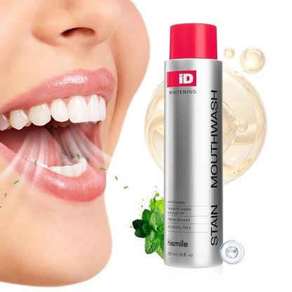 Aura & Co Deep Clean Whitening Mouthwash | Fresh Breath & Stain Removal